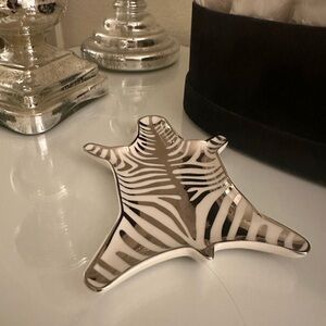 Jonathan Adler Porcelain Zebra Dish